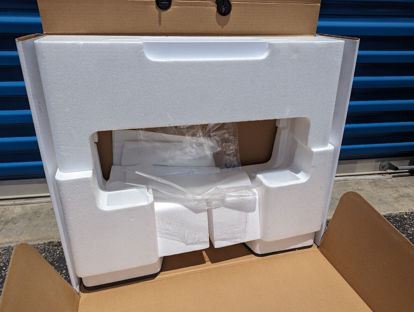 21.5" Apple iMac A1418 Replacement Shipping Box w/ Styrofoam - EMPTY BOX Only