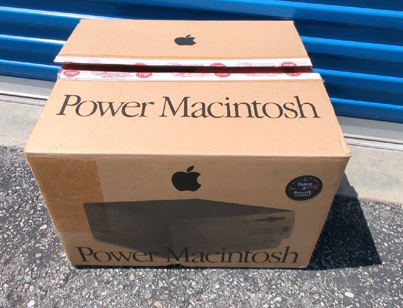 Apple PowerMacintosh G3 Original Box (box W/ Foam Inserts only) - vintage