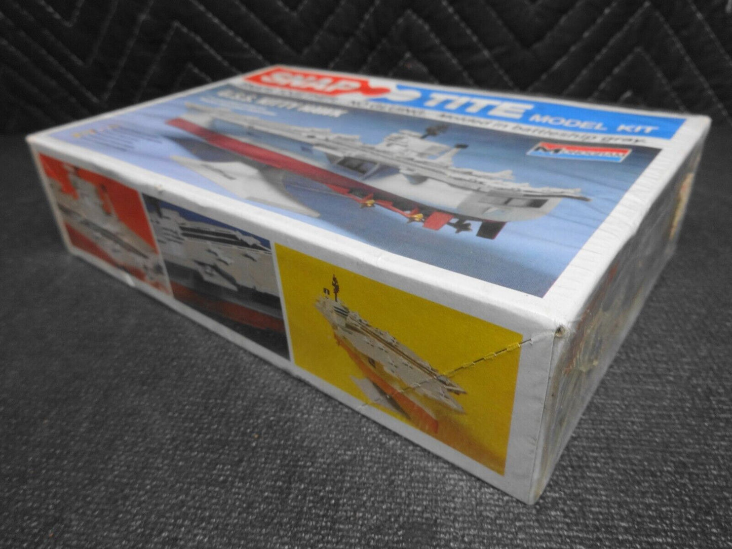 NOS Vintage 1979 Monogram Snap-Tite U.S.S. Kitty Hawk, SEALED - Model Kit #1020