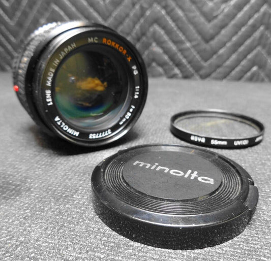 MINOLTA MC ROKKOR-X PG 1.4 f=50mm Lens