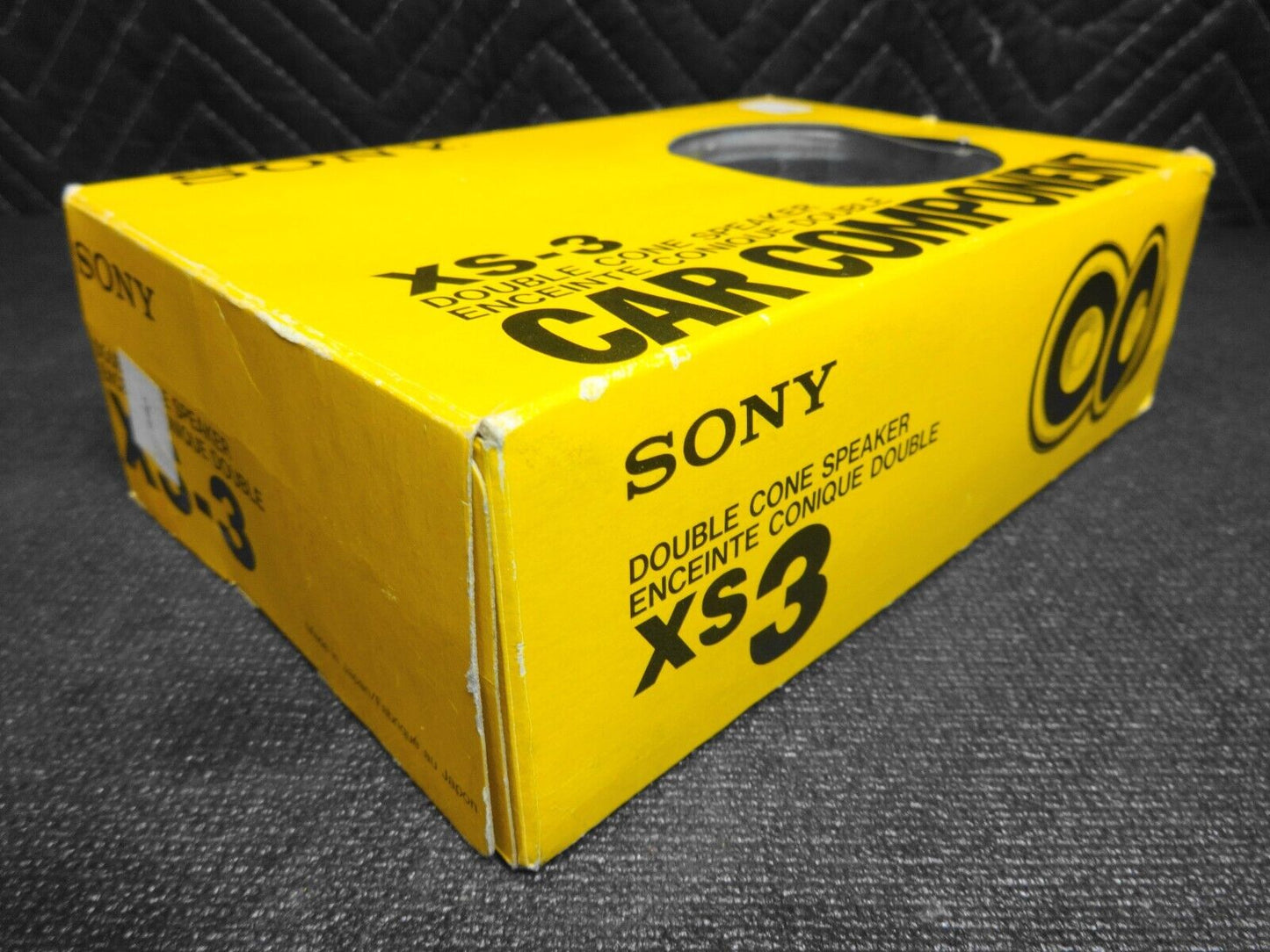 NOS Sony XS-3 Double Cone Speaker - Vintage Car Audio