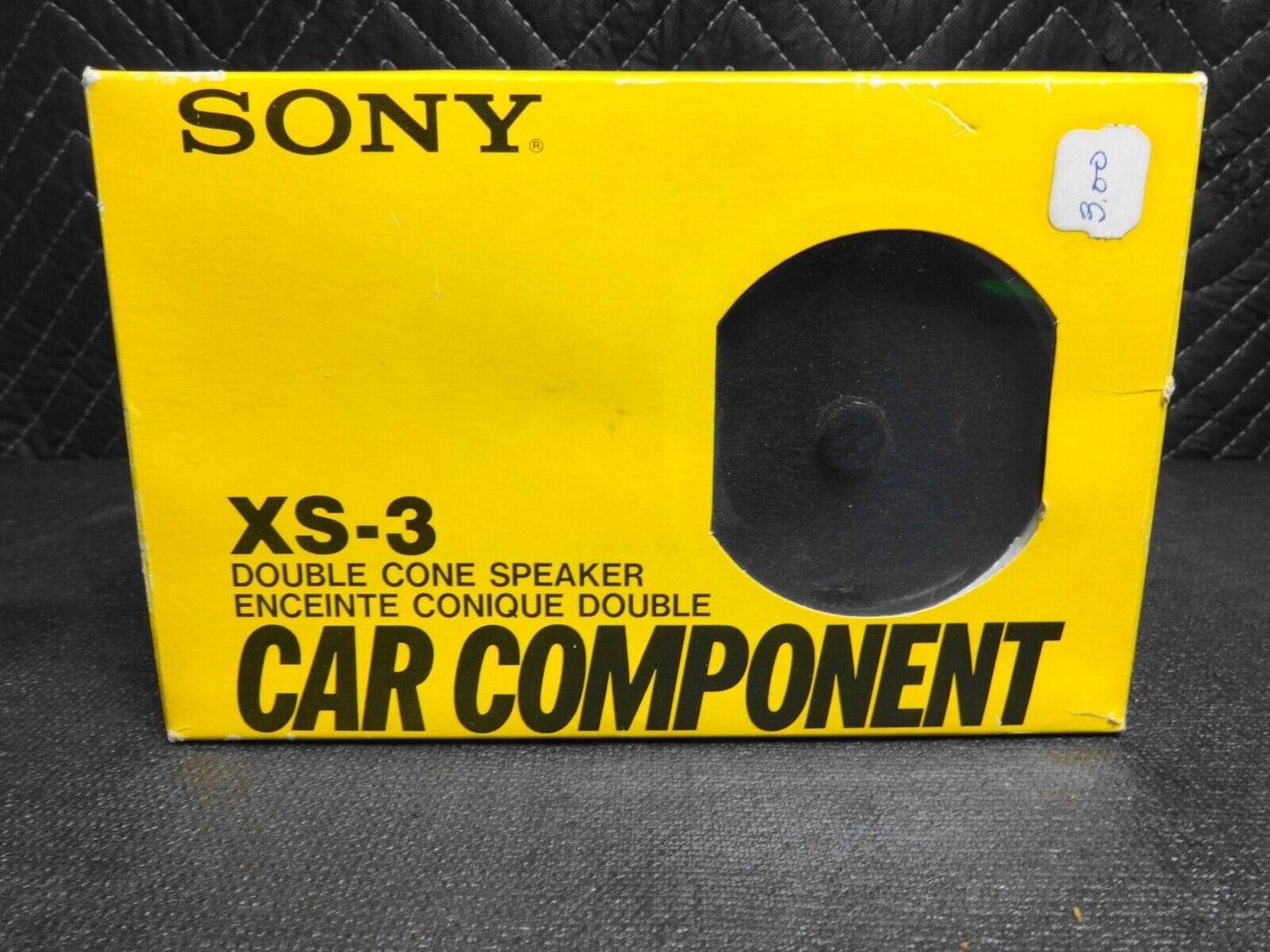 NOS Sony XS-3 Double Cone Speaker - Vintage Car Audio