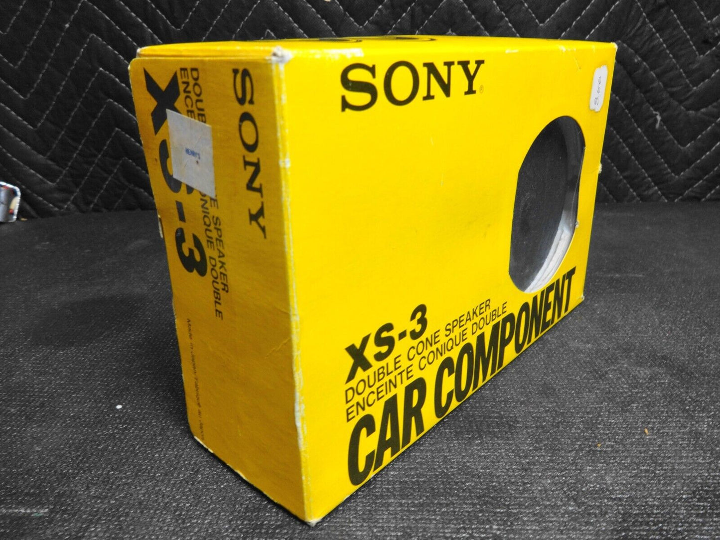 NOS Sony XS-3 Double Cone Speaker - Vintage Car Audio