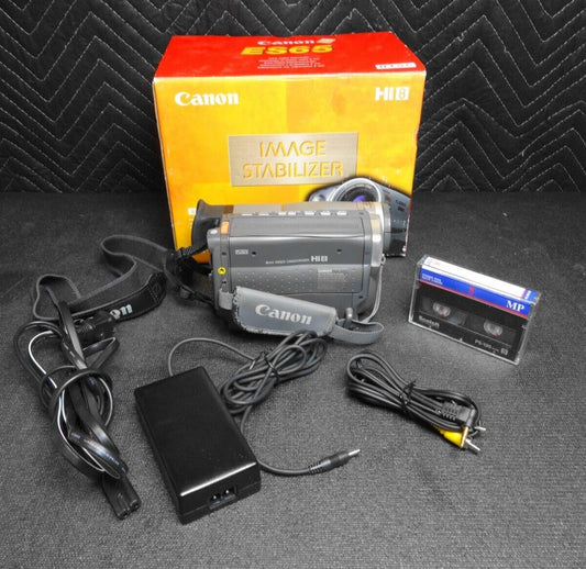 Canon ES65 HI-8 Camcorder - Great for Transfer! Watch Record Transfer Hi8