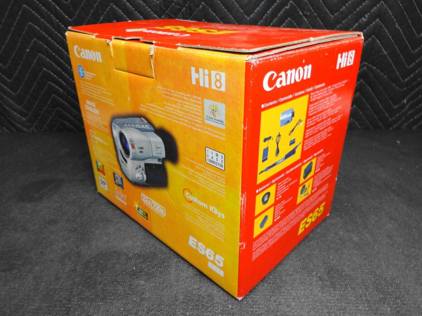 Canon ES65 HI-8 Camcorder - Great for Transfer! Watch Record Transfer Hi8
