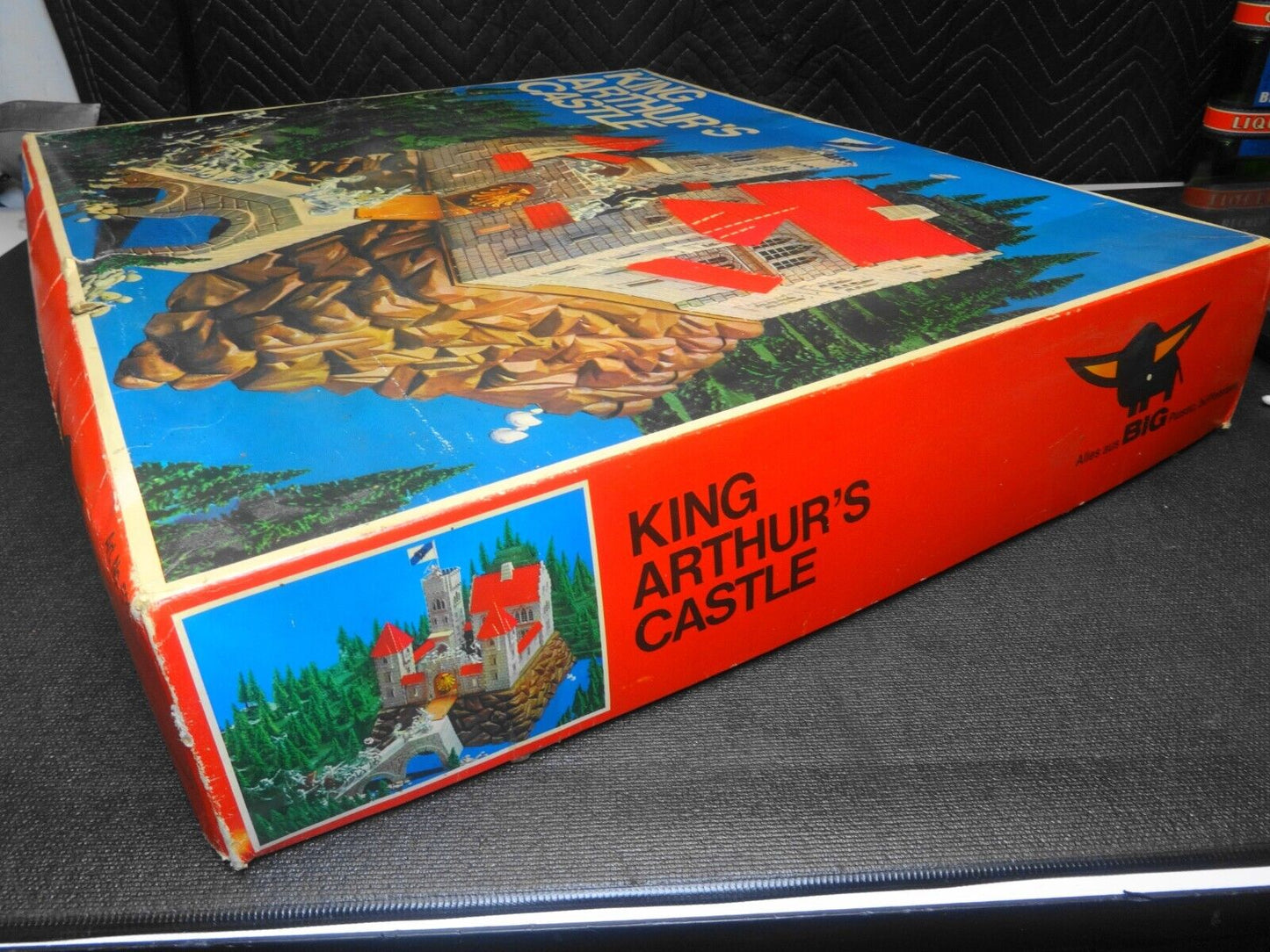 Vintage Big No. 531 King Arthur's Castle Castle in Original Box w/ Instructions