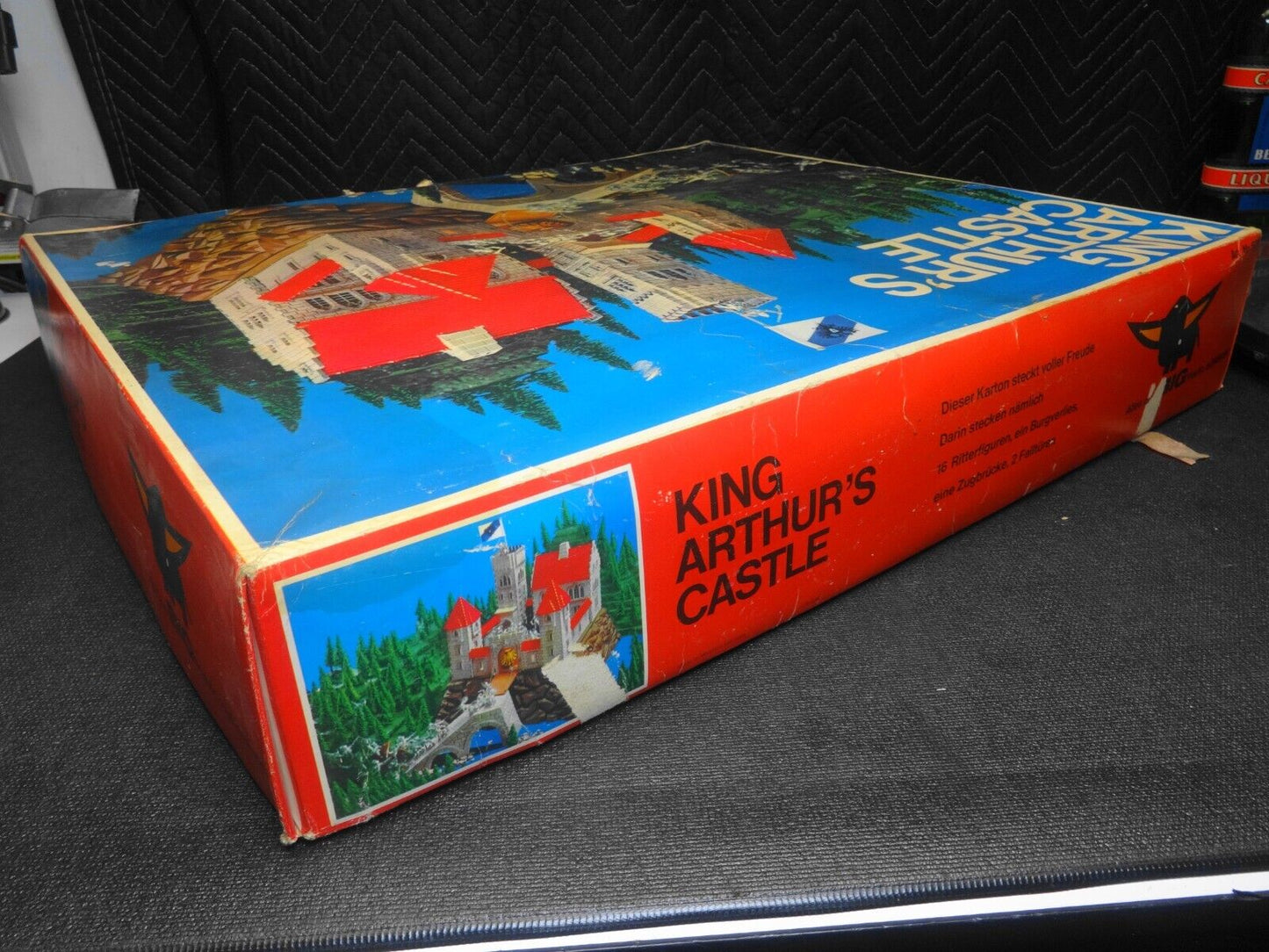 Vintage Big No. 531 King Arthur's Castle Castle in Original Box w/ Instructions