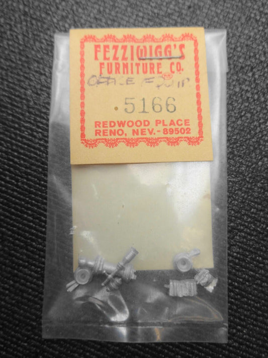 Vintage Fezziwigg's Furniture Co HO - Office Equipment - Diecast 5166 NOS