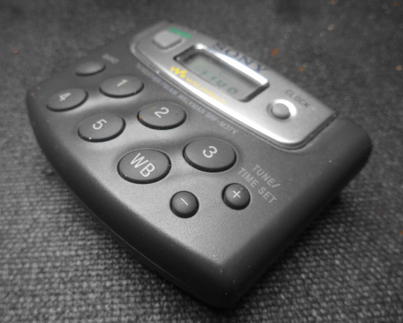 Sony Walkman Weather AM FM Radio Clock SRF-M37V - TESTED VTG – ineedths