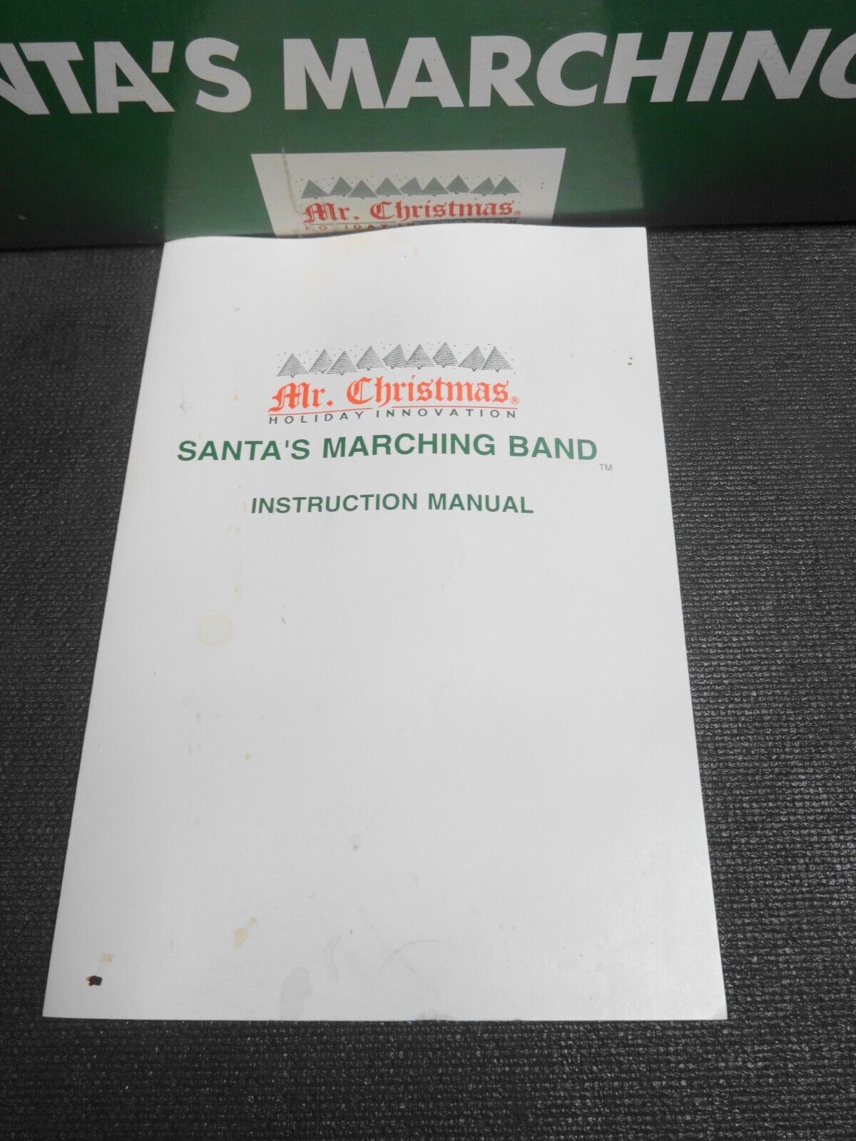 MR. Christmas Santa's Marching Band 8 Musical Bells 35 Songs - 1991 vintage