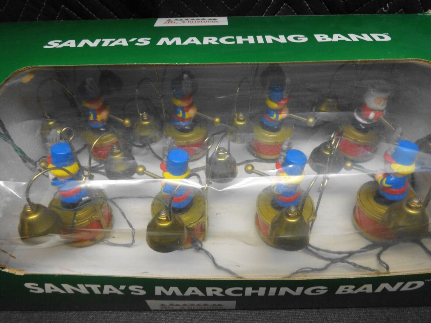 MR. Christmas Santa's Marching Band 8 Musical Bells 35 Songs - 1991 vintage