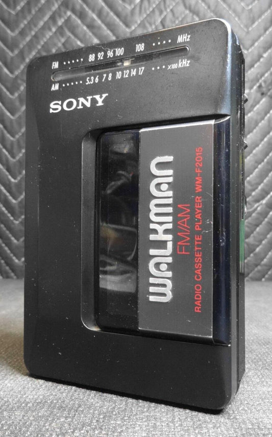 Sony Walkman WM-F2015 Cassette Tape Player AM/FM Radio - *SERVICED* - New Belts