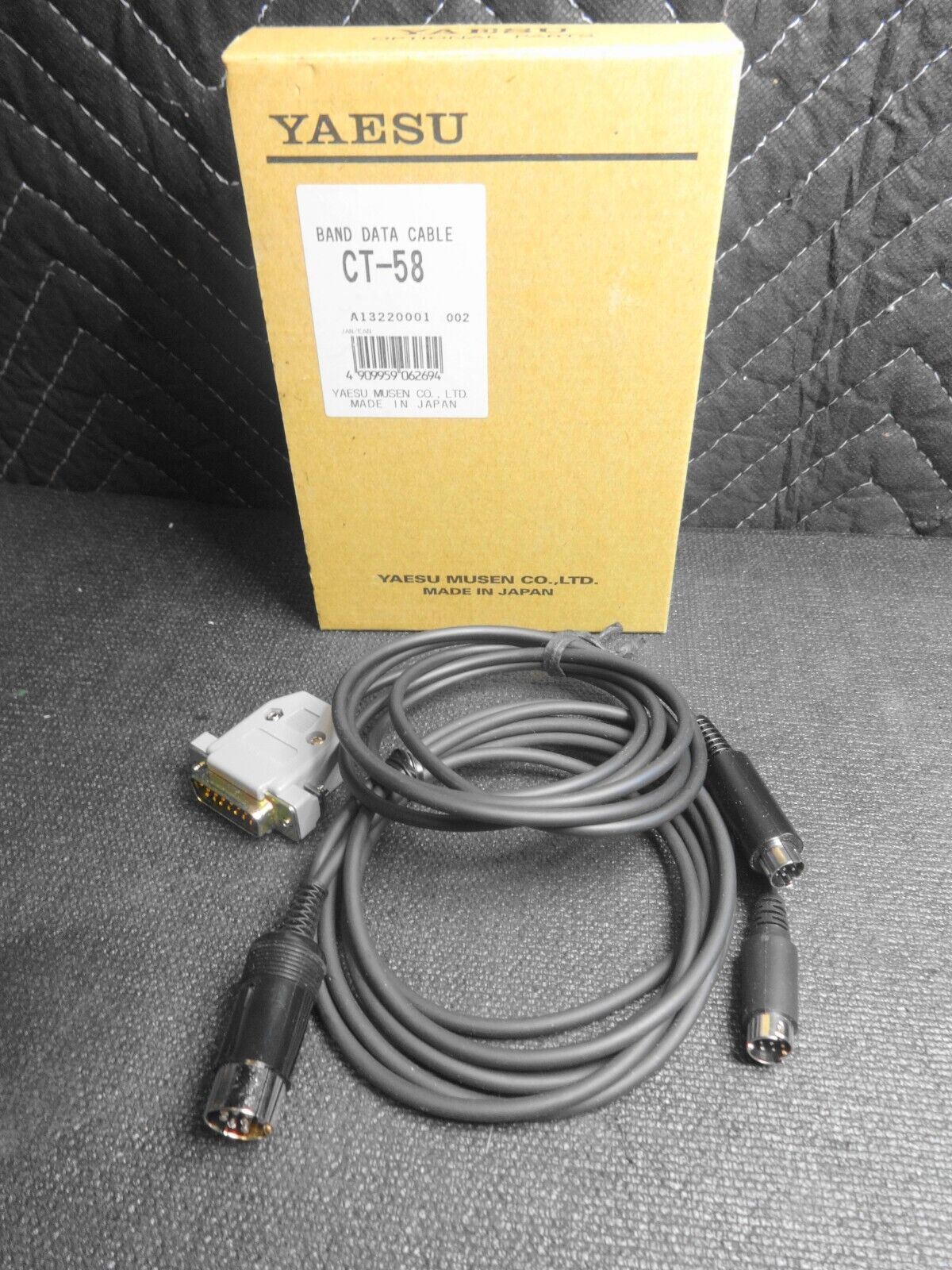 YAESU CT-58 BAND DATA CABLE