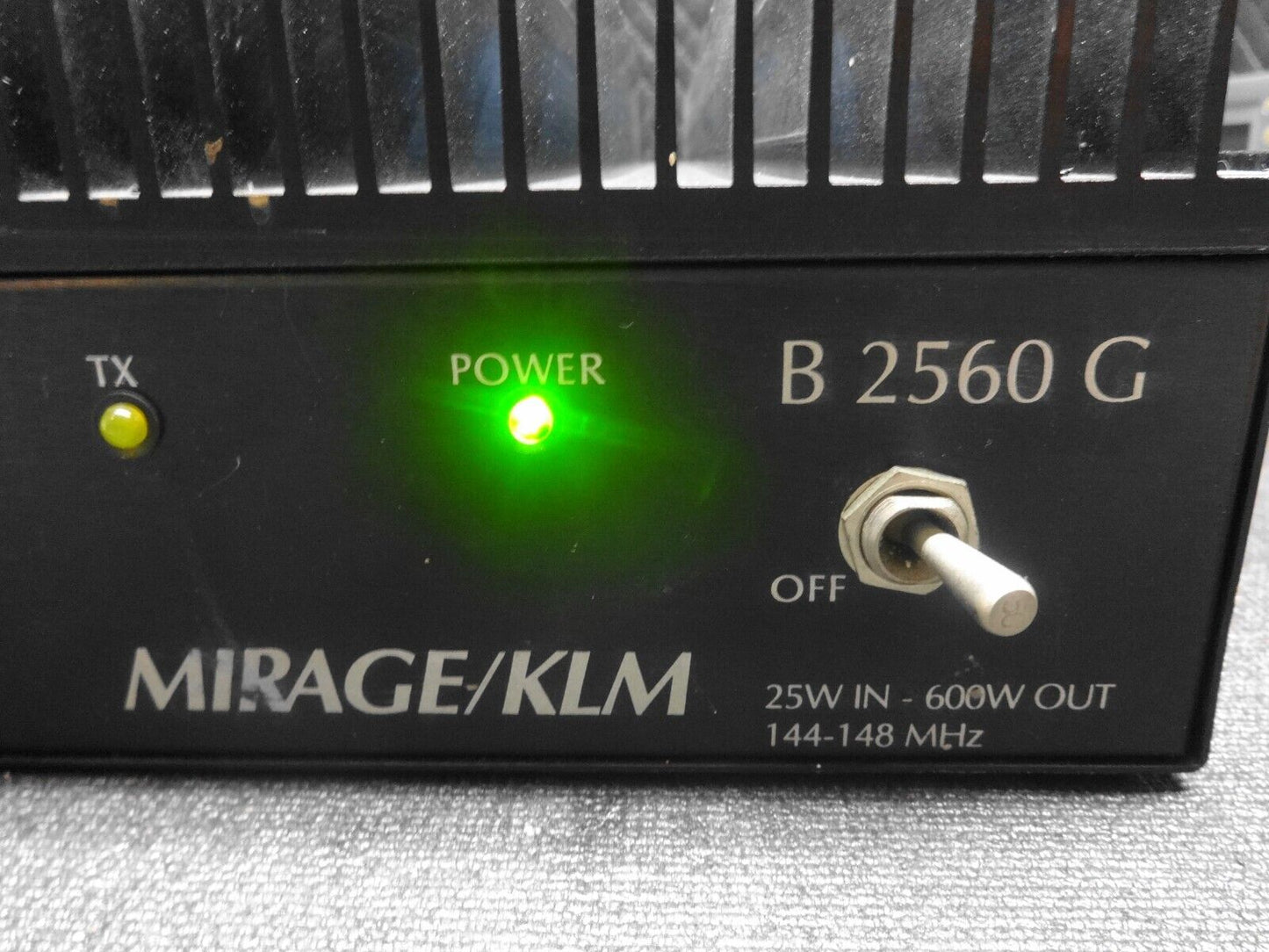 Mirage B-2560-G - 600W HT/Mobile 2M (144-148 MHz) VHF FM SSB Amplifier W/pre Amp