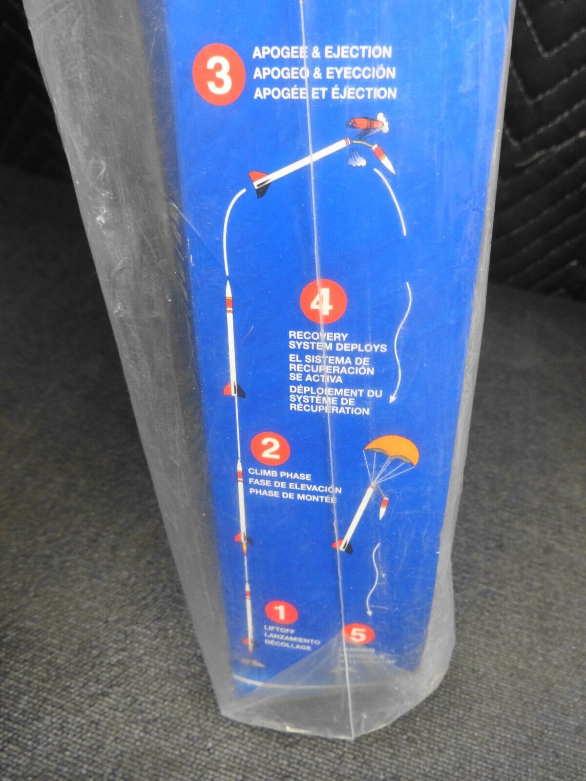 Mid Powered Model Rockets Estes #2037 D-Region Tomahawk, Large Scale Mid Power Model Rocket Kit ...