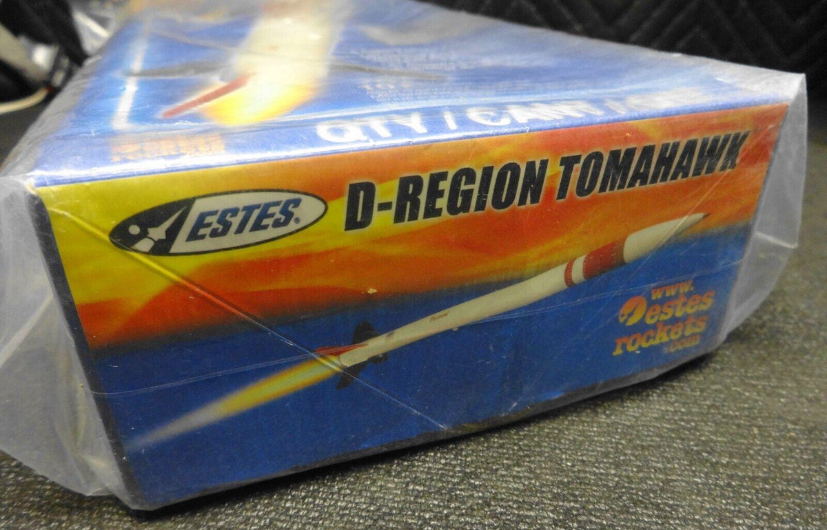 Mid Powered Model Rockets Estes #2037 D-Region Tomahawk, Large Scale Mid Power Model Rocket Kit ...