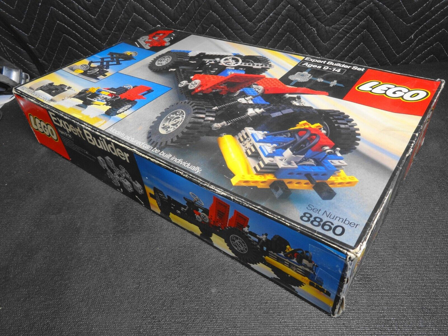 Vintage 1980 Lego Technic Auto Car Chassis Set 8860 w/ Manual in Original Box