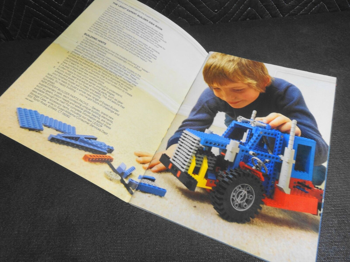 LEGO Expert Builder Idea Book #8888 - 1980 Printed in Germany - Technic