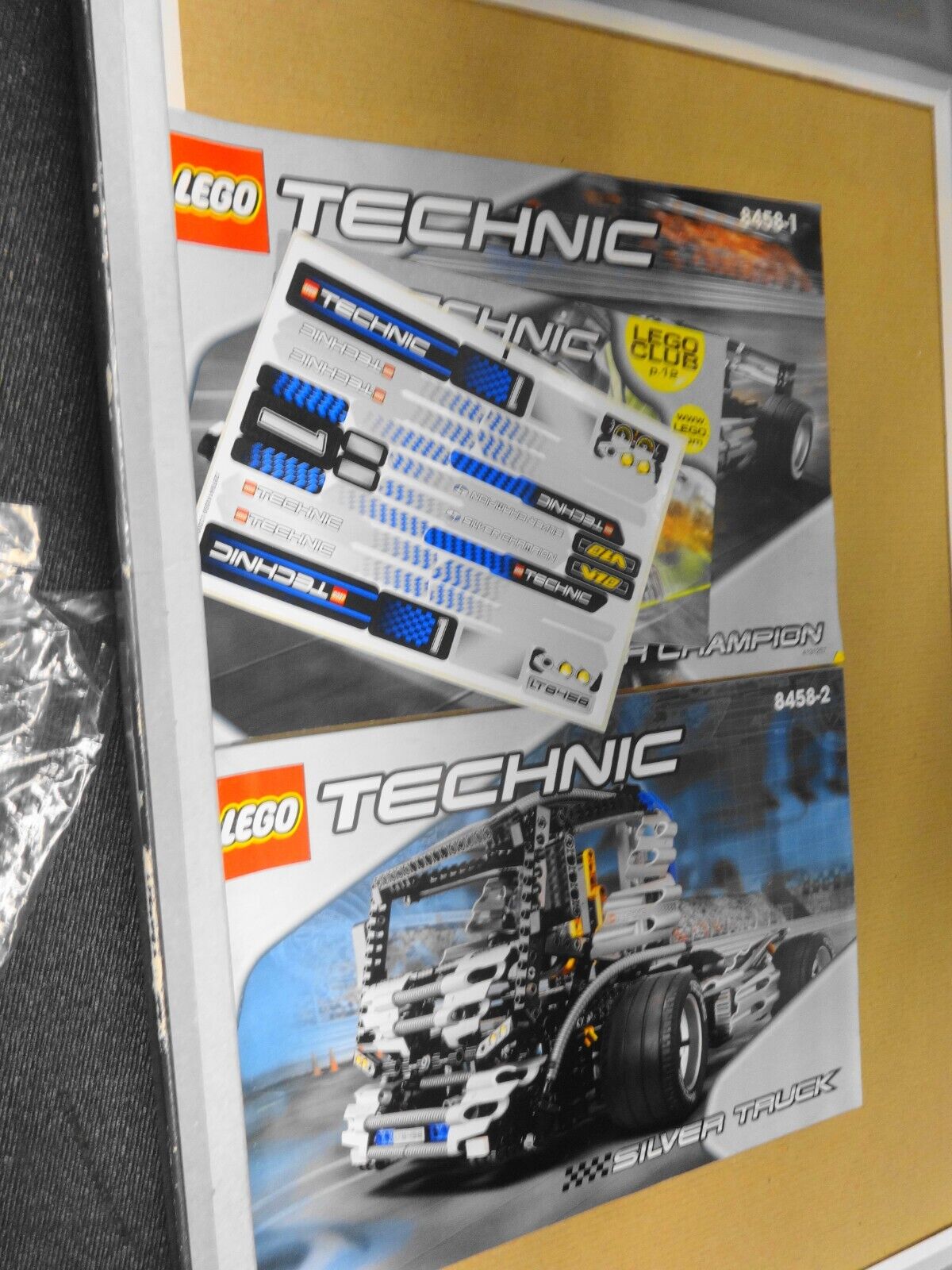 LEGO TECHNIC: Silver Champion (8458) Complete Set, with Manual in Original Box