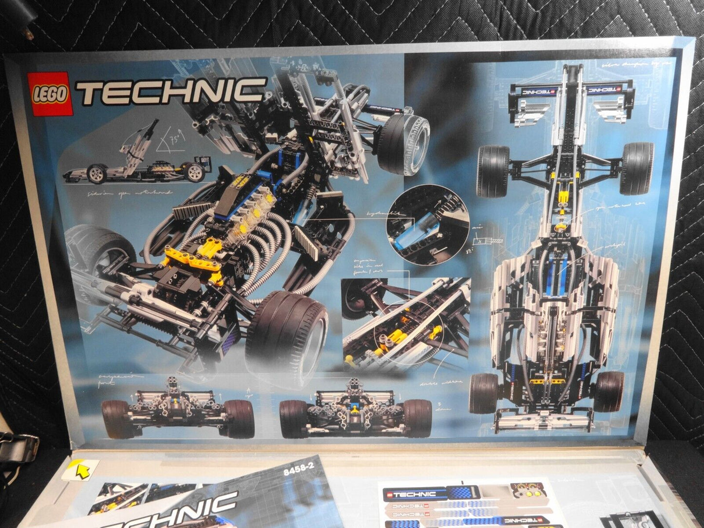 LEGO TECHNIC: Silver Champion (8458) Complete Set, with Manual in Original Box