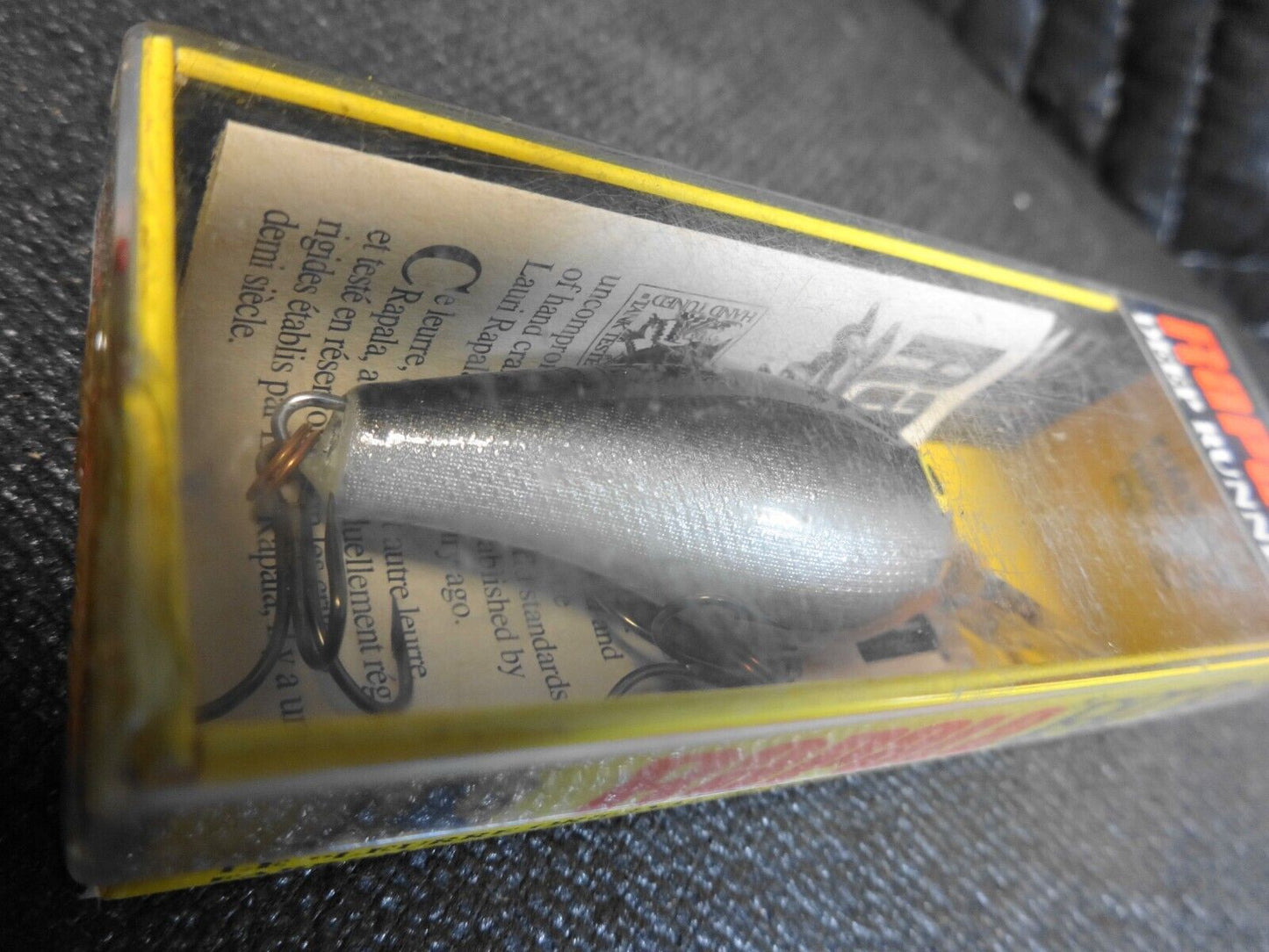 NOS Rapala Fat Rap FR-5 S Silver Fishing Lure - Made in Finland