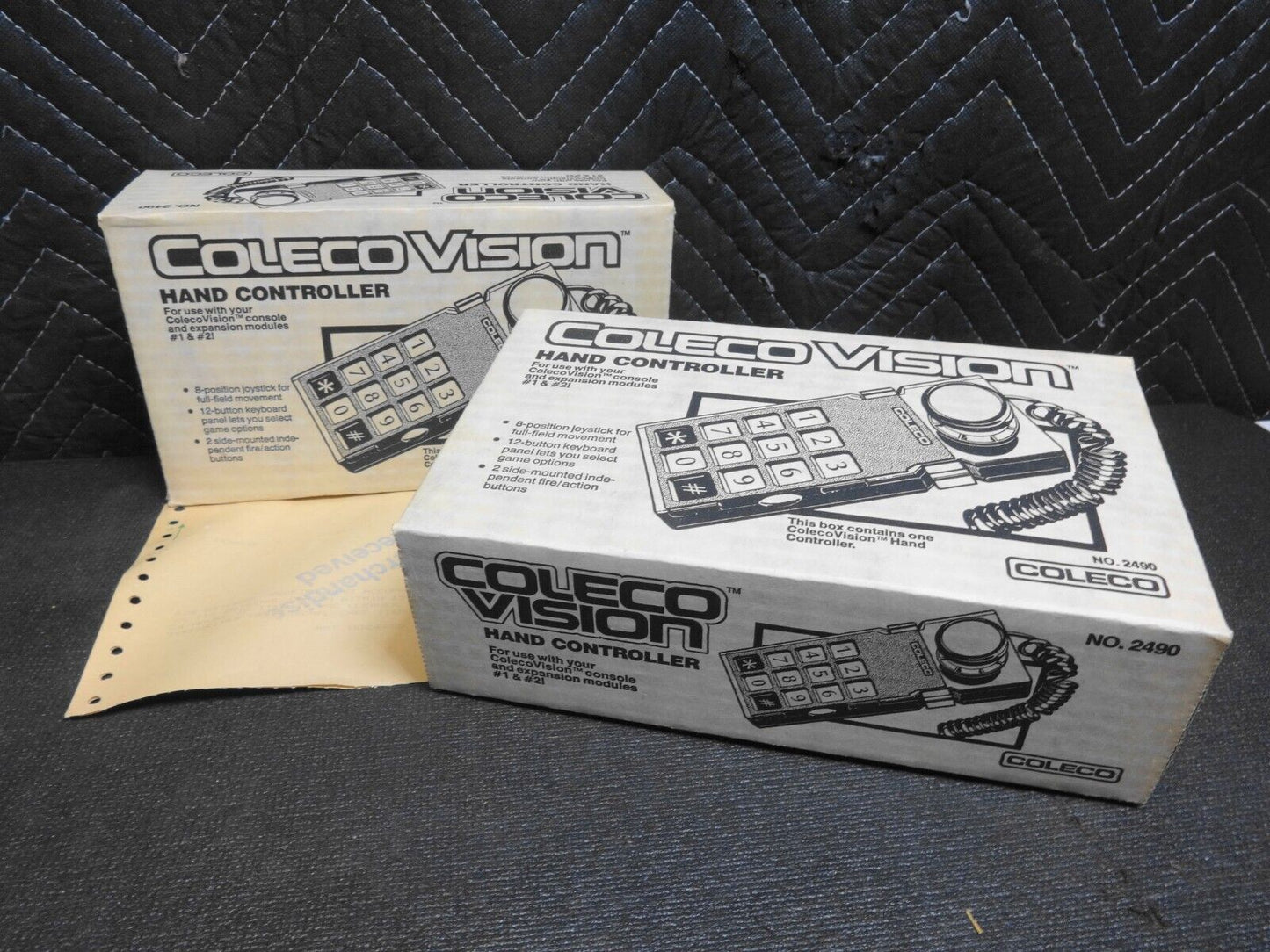 ColecoVision Replacement Hand Controller - Original RETAIL BOXES & Receipt ONLY