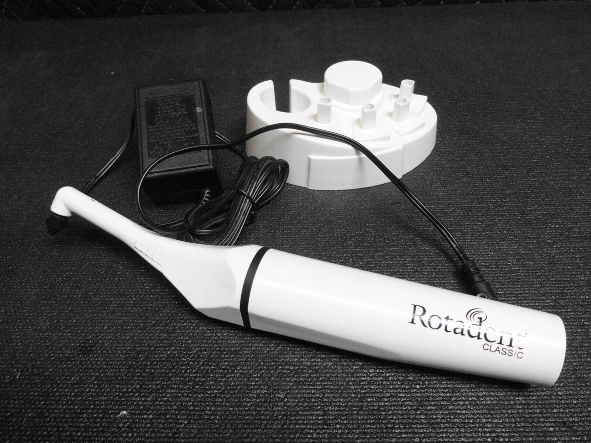 Rodent Toothbrush Rotadent 1 Step Classic Electric Toothbrush with Charger & Stand – ineedths