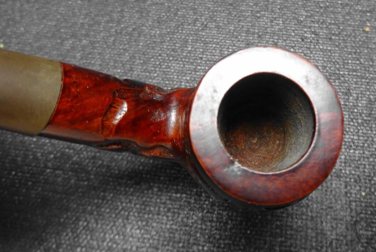 VINTAGE IMPORTED BRIAR MADE IN ITALY ESTATE PIPE