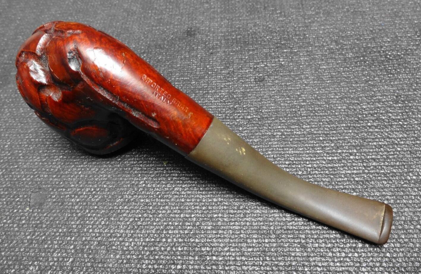 VINTAGE IMPORTED BRIAR MADE IN ITALY ESTATE PIPE