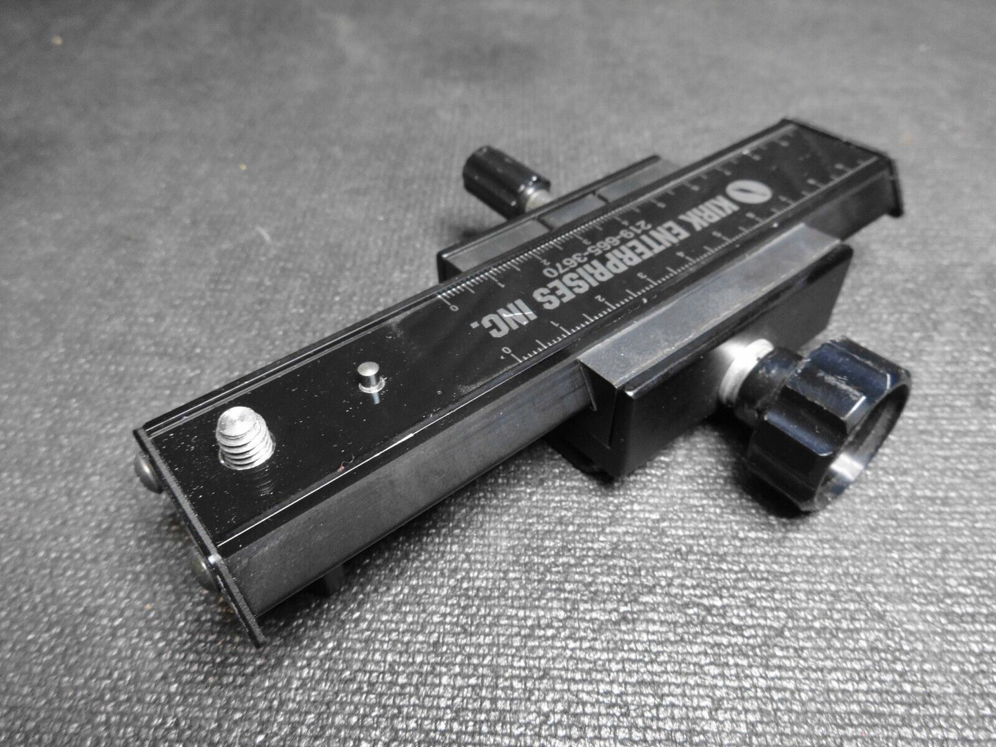 Kirk FR-1 Macro Focusing Rail - Geared Macro Rail