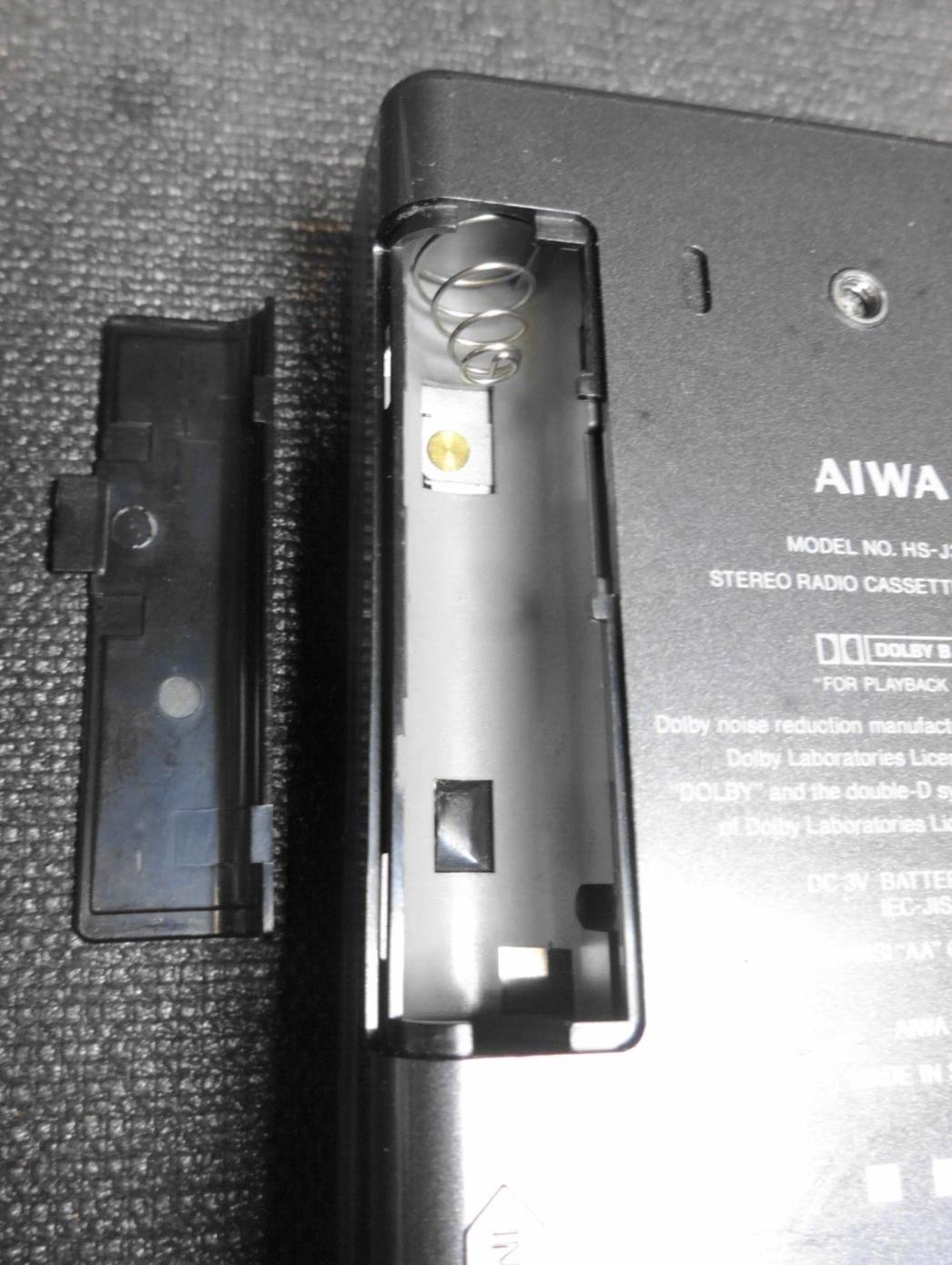 Aiwa HS-J380 AM/FM Cassette Player Walkman w/ Headphones - *NEW BELTS*