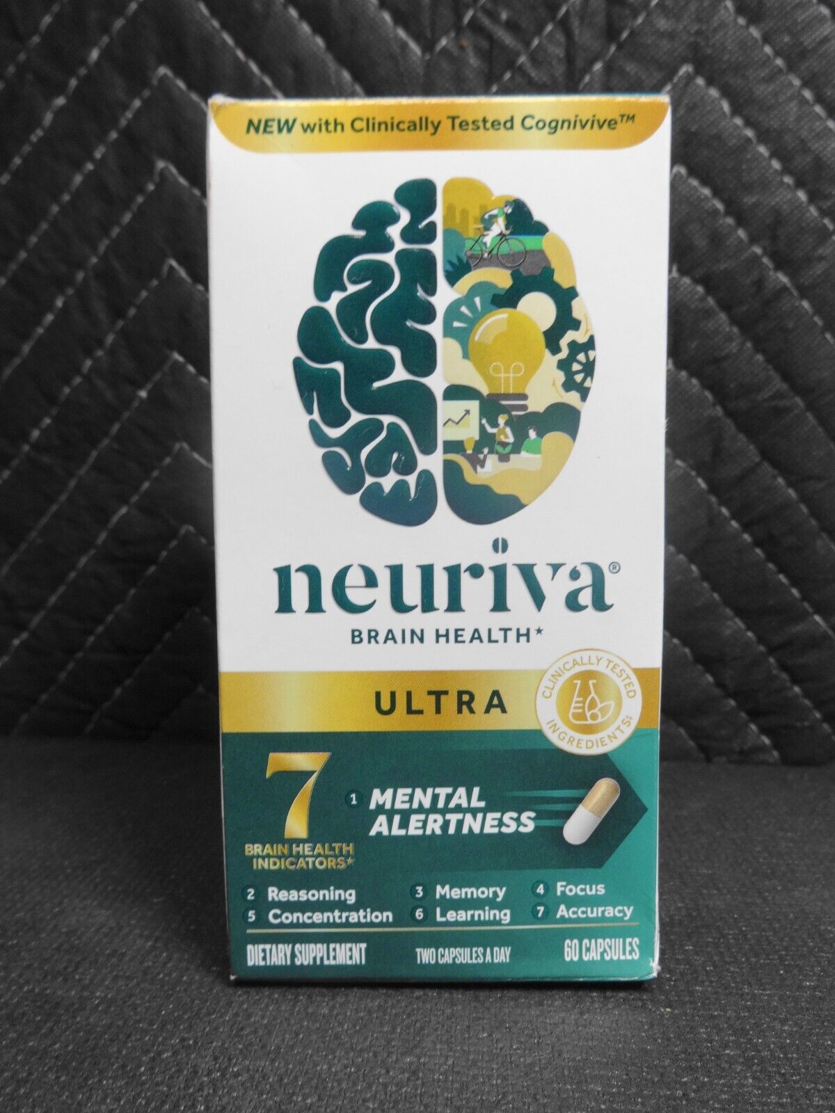 NEURIVA Ultra rain Performance Health 60 caps PACK STARTER Expires: JANUARY 2025